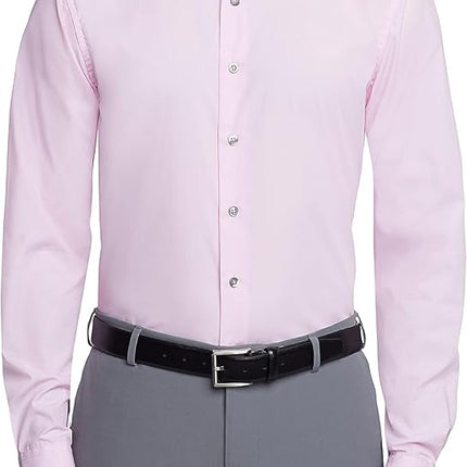 Kenneth Cole Men's Dress Shirt Slim Fit Solid, Pin
