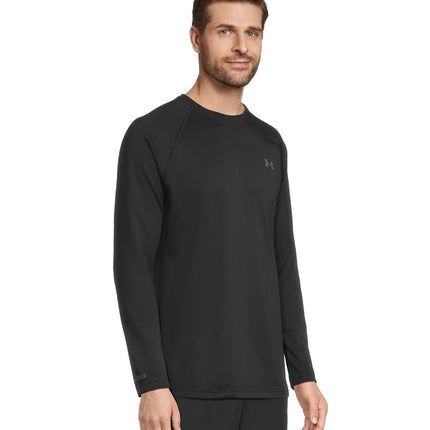Under Armour Men’s Packaged Base 3.0 Long Sleeve Crew Neck, Black, XXL