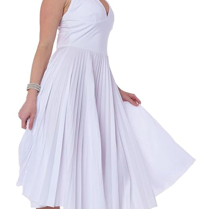 California Costumes 00748-White-L (10-12) Deluxe Marilyn Celebrity Adult-Sized Costume, White, Large