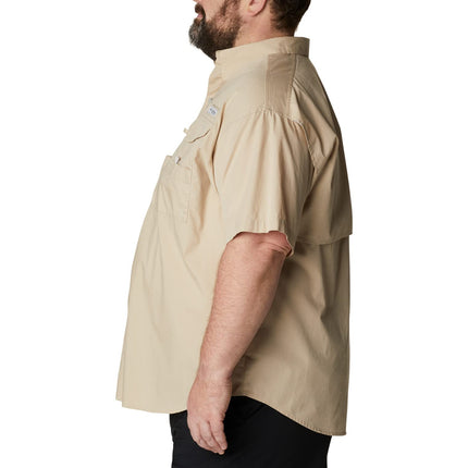 Columbia Men's Standard Bonehead SS Shirt, Fossil, X-Small, Fossil, XS