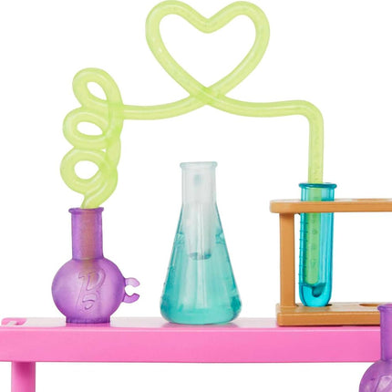 Barbie Careers Playset, Science Lab with 2 Scientist Fashion Dolls, Bench & 10+ Accessories (Amazon Exclusive), HJY95