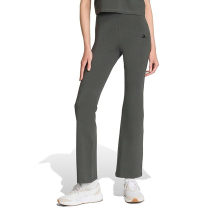 Adidas Womens Essentials Small Logo Flared Legging