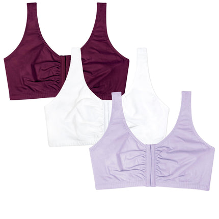 Fruit of the Loom Women's Front Close Builtup Spor