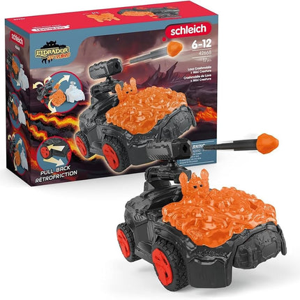 Schleich Eldrador - 17Pc Lava Crashmobile With Min