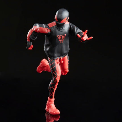 Marvel Hasbro Legends Series Miles Morales Spider-Man, Spider-Man Legends Collectible 6 Inch Action Figures