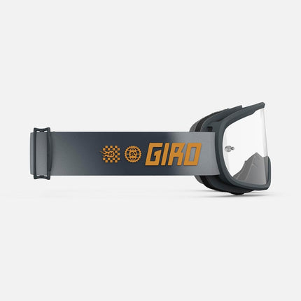 Giro Tempo MTB Goggle for Dirt Biking - Dark Shark/Dune - Clear Lens