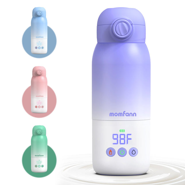 Portable Bottle Warmer for Travel, Dual Heating Mo
