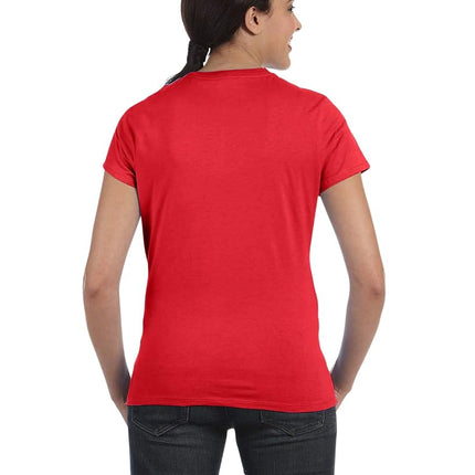 Womens 100% Ringspun Cotton Nano-T® T-Shirt (SL04) -Athletic R -XL