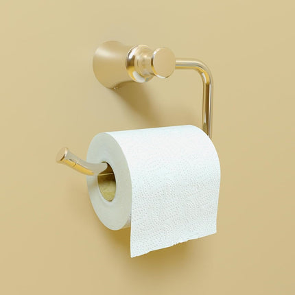 Hansgrohe 4787830 Joleena Toilet Paper Holder in Polished Nickel, 7.25-Inches Wide