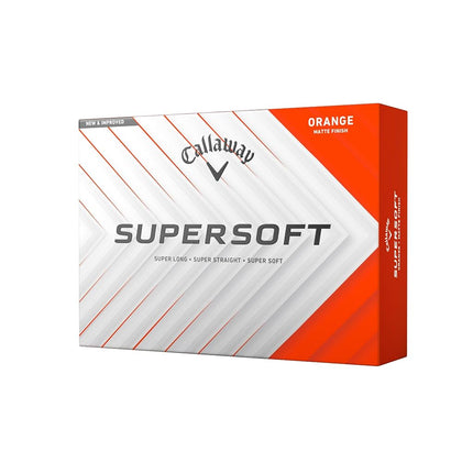 Callaway Supersoft 2025 Golf Balls, Orange (Pack o