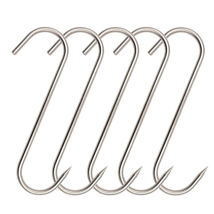 ARTOYS Meat Hooks(8 Inch 5mm), 304 Stainless Steel
