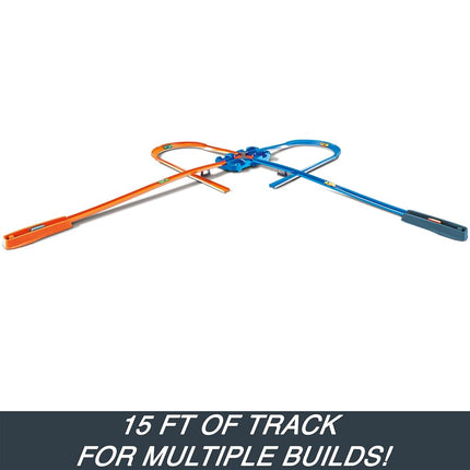 Hot Wheels Track Builder Deluxe Stunt Box & 1:64 Scale Toy Car