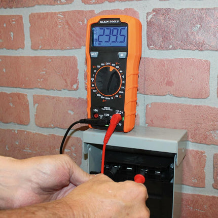 Klein Tools MM325 Multimeter, Digital Manual-Ranging 600V AC/DC Voltage Tester, Tests Batteries, Current, Resistance, Diodes, and Continuity,Black