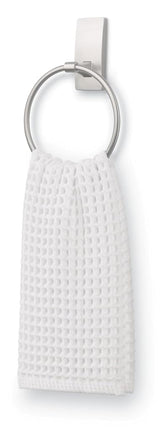 Command Towel Ring [Removable]: 1 Ring (Satin Nickel)