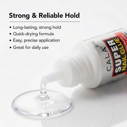 3 bottles Super nail Glue professional Salon Quality,Quick and Strong Nail liquid adhesive