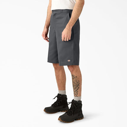 Dickies Men's 13-inch Multi-use Pocket Work Shorts, Charcoal Grey, 38 UK