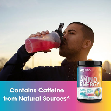 OPTIMUM NUTRITION Amino Energy, Rainbow Sherbert, 30 Servings, 270g