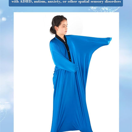 Sensory Sox Body Socks - Full-Body Wrap to Relieve Stress for Individuals - Deep Pressure Simulation Body Blanket Great for Dynamic Movement