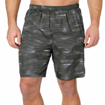 Speedo Bañador estilo Boardshort Tech Volley con Hydroliner para Hombre (Mediano, Gris Mirage)