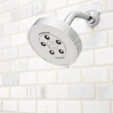 Speakman S-3010-E175 Neo Anystream Cabezal de Ducha Multifunción, 1.75 GPM, Cromo Pulido
