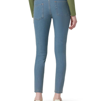 HUE Women's Essential Denim Leggings, Stone Acid Wash, 3X