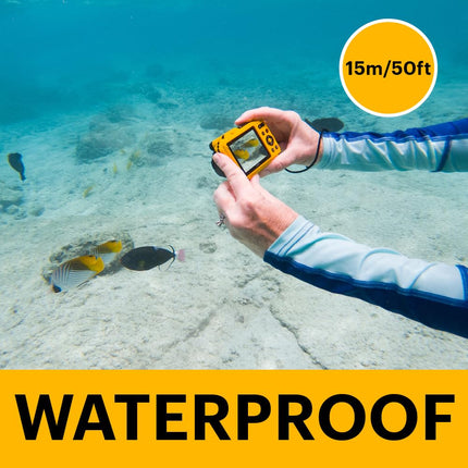 KODAK Pixpro WPZ2 - 16M Pixel Compact Digital Camera, Waterproof to 15m, Shockproof, 720p Video, 2.7" LCD Screen - Li-ion Battery, Yellow