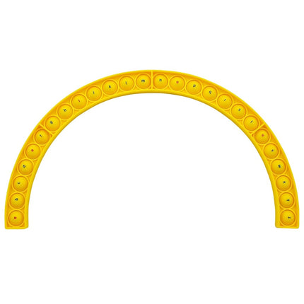 Junior Learning Alphabet Arc Bubble Board | Learn the Sequence and Pattern of the Alphabet | Literacy Fidget Sensory Resource | Ages 4-7, Reception - Year 3