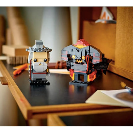 LEGO® BrickHeadz 40631 Gandalf the Grey and Balrog™
