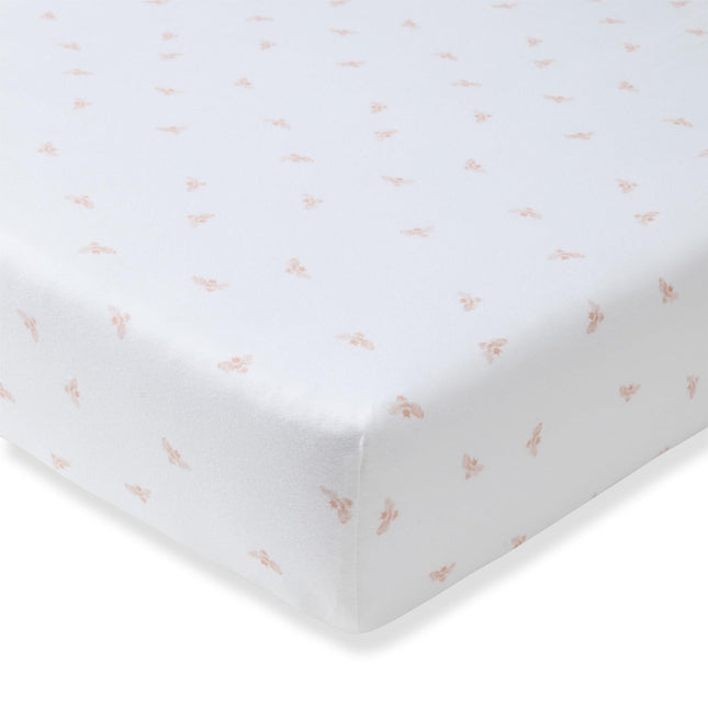 Burts Bees Baby Solid Fitted Crib Sheet Organic Co