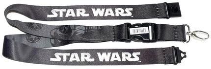 Plasticolor 004453R01 Star Wars Darth Vader Disney Lanyard Keychain, Black