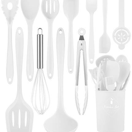 Kitchen Utensils Set-12 Pieces Silicone Cooking Ut