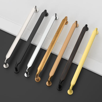 Asidrama 10 Pack 6.3 Inch(160mm) Champagne Bronze Kitchen Cabinet Handles, Cabinet Pulls Kitchen Cabinet Hardware for Cupboard Drawer Pulls