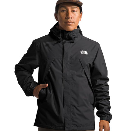 The North Face Men's Antora Jacket, Tnf Black/Npf, XXL
