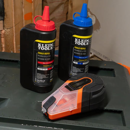 KLEIN TOOLS CHLK00 Chalk Line Capsule, Top Loading Refillable Capsule for Klein Chalk Line Tools