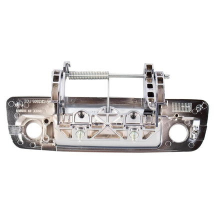 TRQ Metal Reinforced Tailgate Handle Chrome Compatible with 2009-2010 Dodge Ram 1500 2010 2500 3500 2011-2012