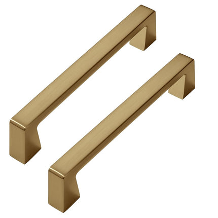 khtumeware 10 Pack Gold Cabinet Pulls Brushed Bras