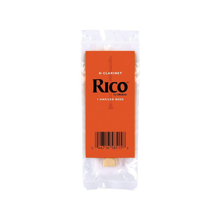 D’Addario Woodwinds - Rico Bb Clarinet Reeds - Reeds for Bb Clarinet - Crafted for Beginners, Students, Educators - Strength 2.0, 50-pack