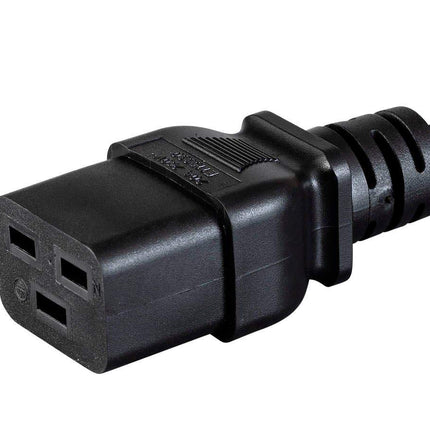 Cable de alimentación Monoprice - 1,8 metros - Negro | IEC 60320 C19 a IEC 60320 C14, 16AWG, 10A, Sjt, 100-250V
