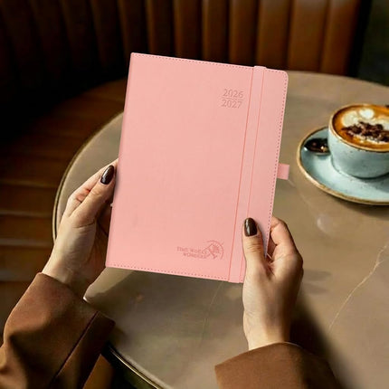 POPRUN Planner 26-27 2026 Diary,Weekly Diary,Softcover,Jul 26 To Jun 27