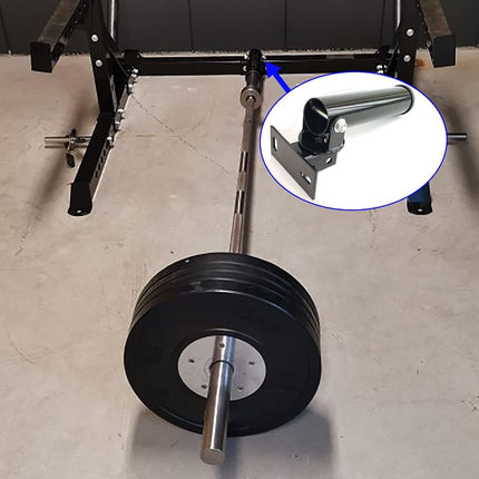 MARSAFIT Wall Mount Post Landmine Attachment for Barbell Bar with 360 Degree Rotation, T-bar Row Attachment Landmine Base, Fitness Exercise Equipment Fits 2 Inch Olympic Bars (UP)