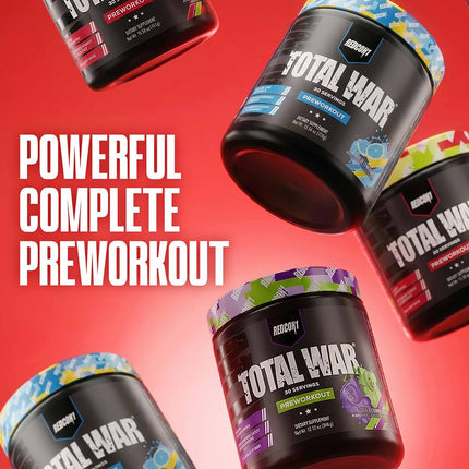 Redcon1 Strawberry Kiwi Total War Pre Workout Supplement 435 g