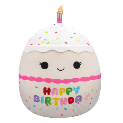 Squishmallows Original 14-Inch Lyla Vanilla Birthd