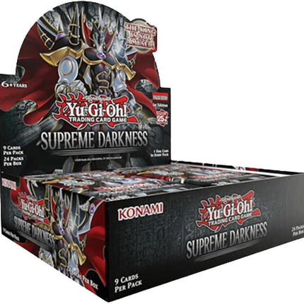 YuGiOh Supreme Darkness Trading Card Game 1st Edit