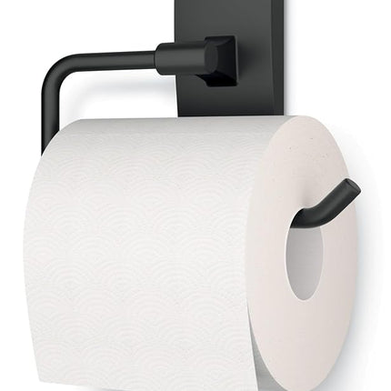 Command Toilet Paper Holder, Matte Black, 1 Holder, 2 Strips
