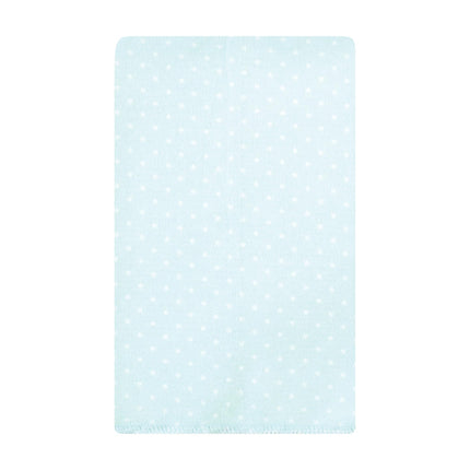 Hudson Baby Unisex Baby Cotton Flannel Burp Cloths, Lemon Daisy 10 Pack, One Size
