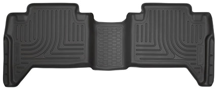 Husky Liners - Weatherbeater | Fits 2016-2023 Toyota Tacoma Double Cab - 2nd Row Liner - Black, 1 pc. | 14951