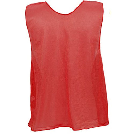 Champion Sports PSYRD Youth Practice Vest, Red, 1 
