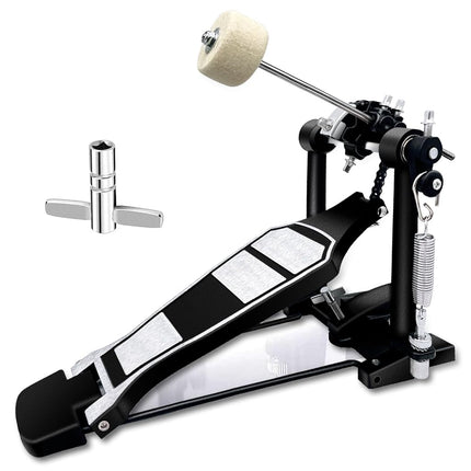 Bass Drum Pedal, Single Kick Drum Pedal with Heavy