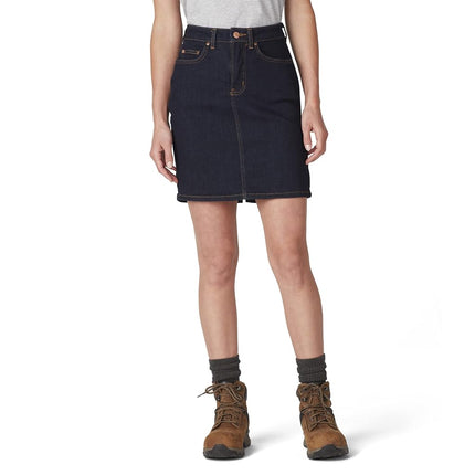 Dickies womensFK146Perfect Shape Denim Skirt Skirt - Blue - 16