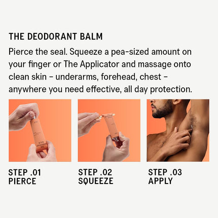 AKT Deodorant Balm 50 mL, Natural Deodorant for Men and Women, Award-Winning, Multi-use, Cream Deo Without Aluminum, Plastic Free, All Genders (SC.02 AFTER THUNDER)